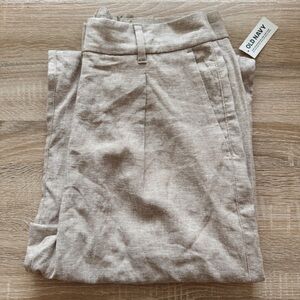 linen trousers | old navy